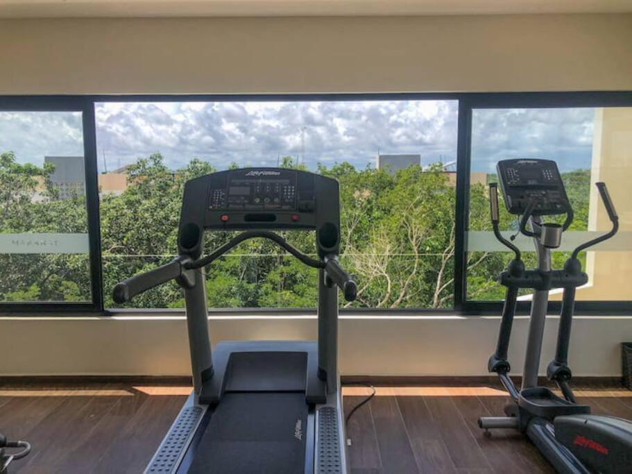 Suit Next To The Common Top Roof Exclusive Building Kingsize Bed 2 Super Pools, Gym, Grill トゥルム エクステリア 写真