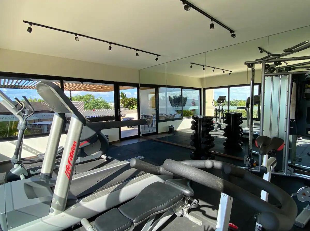 Suit Next To The Common Top Roof Exclusive Building Kingsize Bed 2 Super Pools, Gym, Grill トゥルム エクステリア 写真